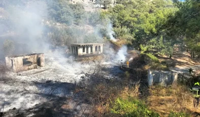 Mersin Anamur’da Orman Yangını Kontrol Altına Alındı