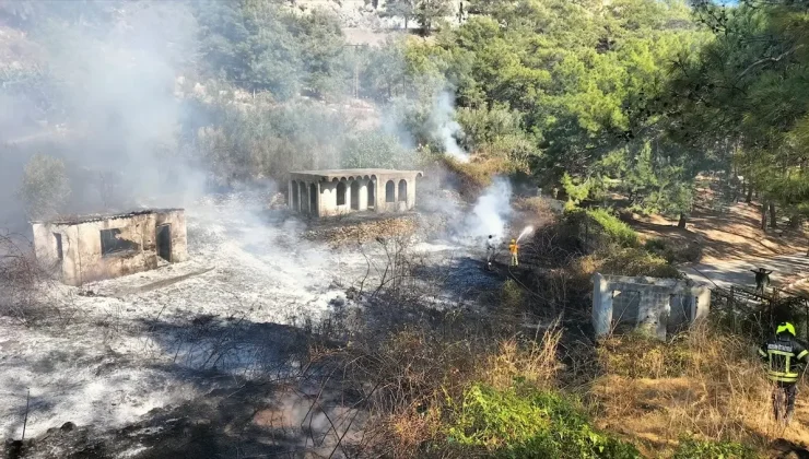 Mersin Anamur’da Orman Yangını Kontrol Altına Alındı