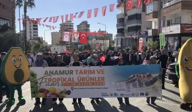 Anamur Tarım ve Tropikal Ürünler Fuarı Mersin’de Başladı